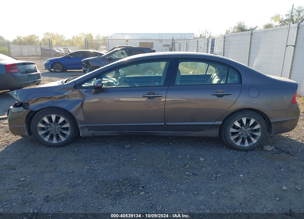 2010 HONDA CIVIC EX-L VIN: 19XFA1F95AE029439