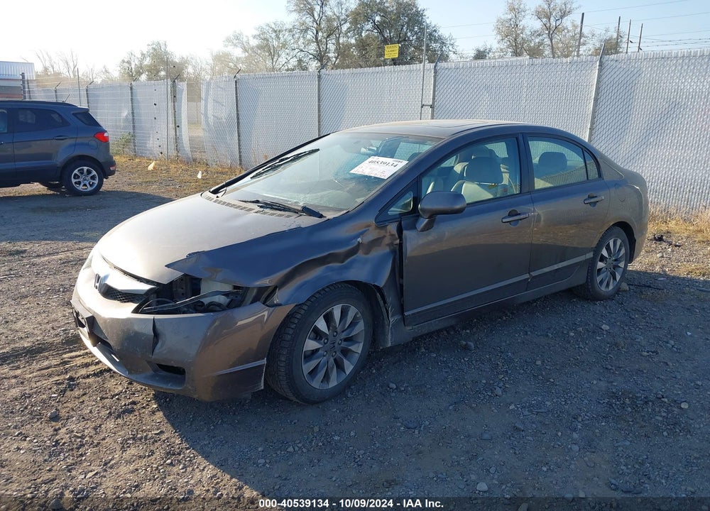 2010 HONDA CIVIC EX-L VIN: 19XFA1F95AE029439