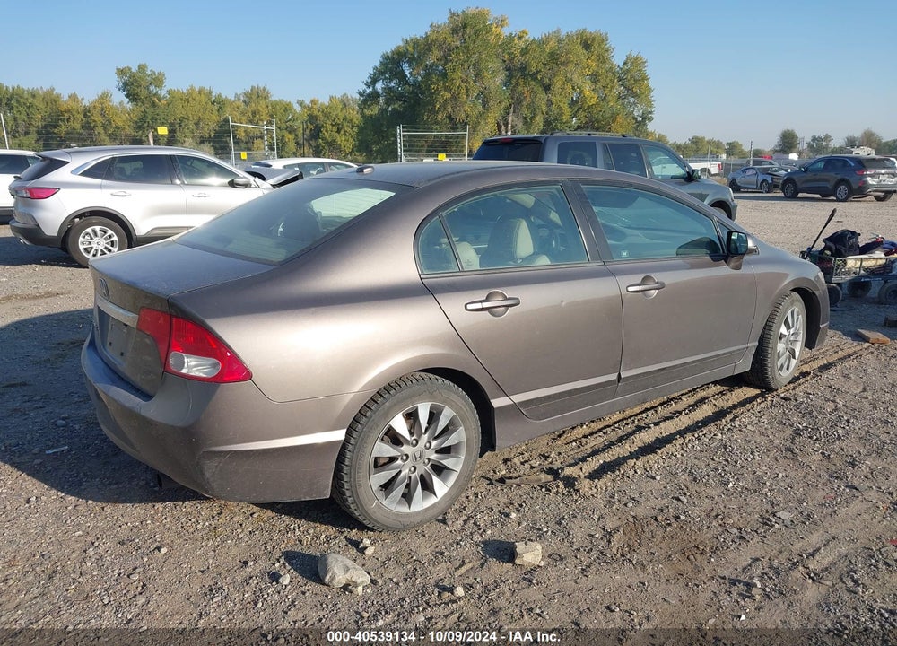 2010 HONDA CIVIC EX-L VIN: 19XFA1F95AE029439
