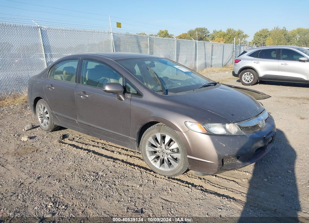 2010 HONDA CIVIC EX-L VIN: 19XFA1F95AE029439