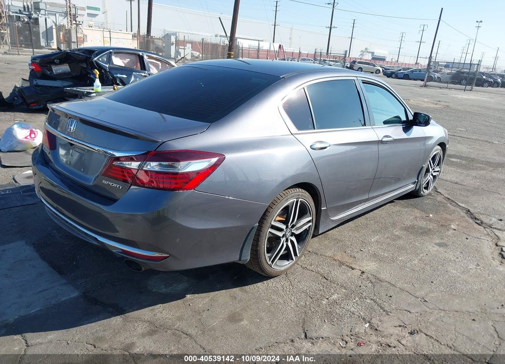 2017 HONDA ACCORD SPORT VIN: 1HGCR2F64HA014730