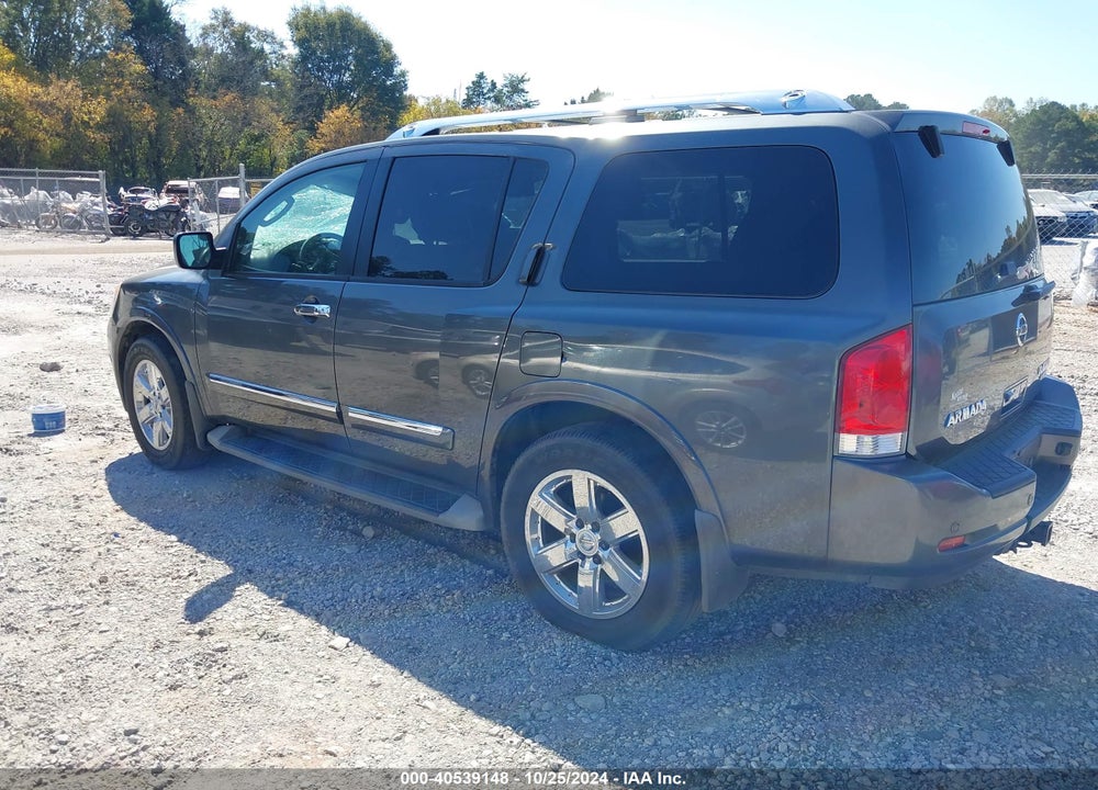 2012 NISSAN ARMADA PLATINUM VIN: 5N1BA0NF3CN619505