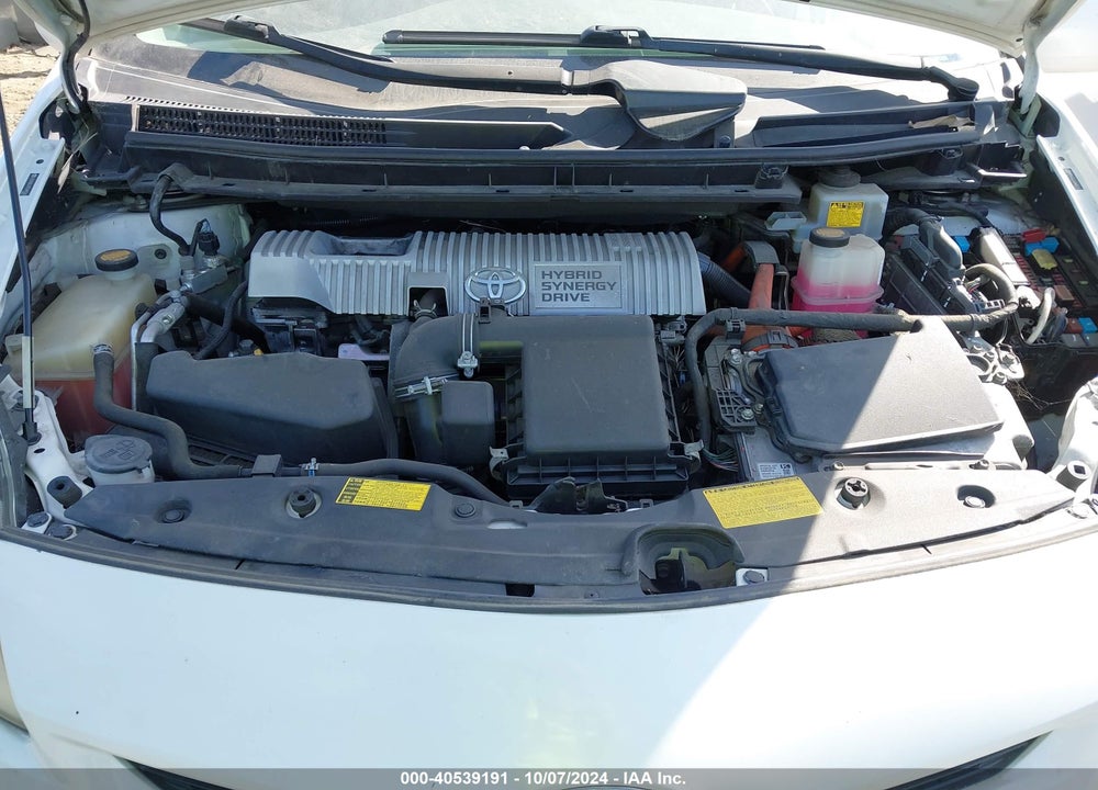 2012 TOYOTA PRIUS TWO VIN: JTDKN3DU7C5485060