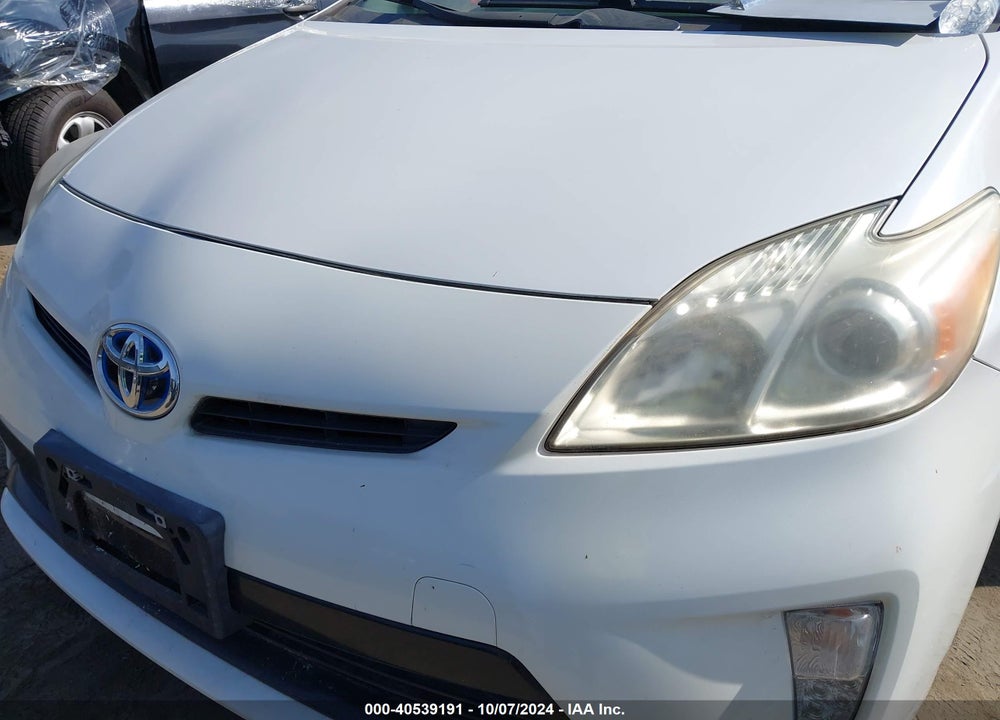 2012 TOYOTA PRIUS TWO VIN: JTDKN3DU7C5485060