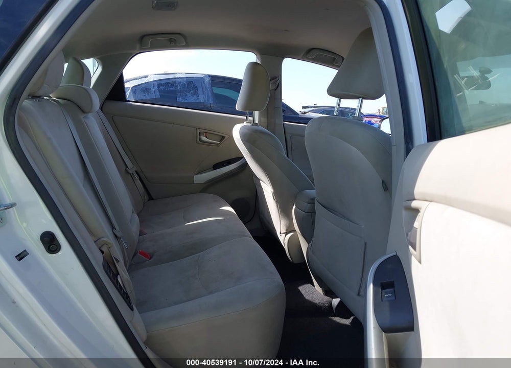 2012 TOYOTA PRIUS TWO VIN: JTDKN3DU7C5485060