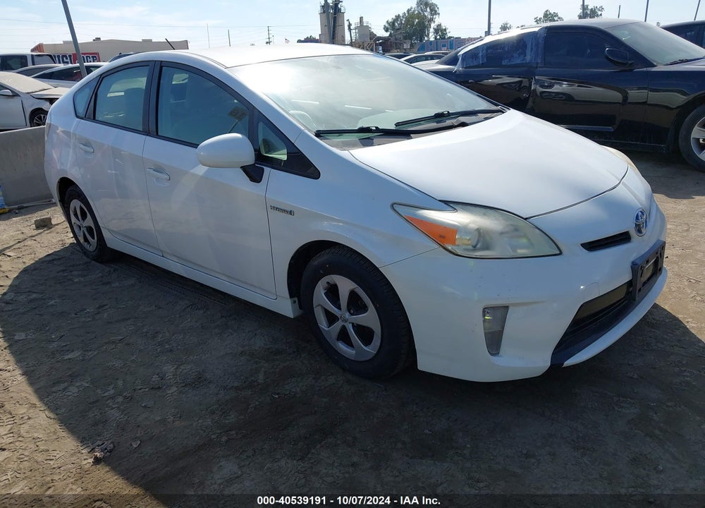 2012 TOYOTA PRIUS TWO VIN: JTDKN3DU7C5485060