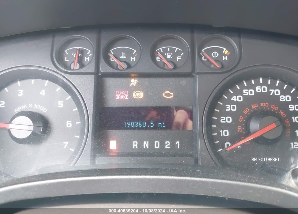 2009 FORD F-150 STX/XL VIN: 1FTRX12W99FA40808