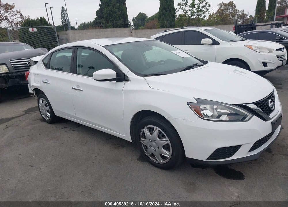 2019 NISSAN SENTRA S VIN: 3N1AB7AP8KY342438