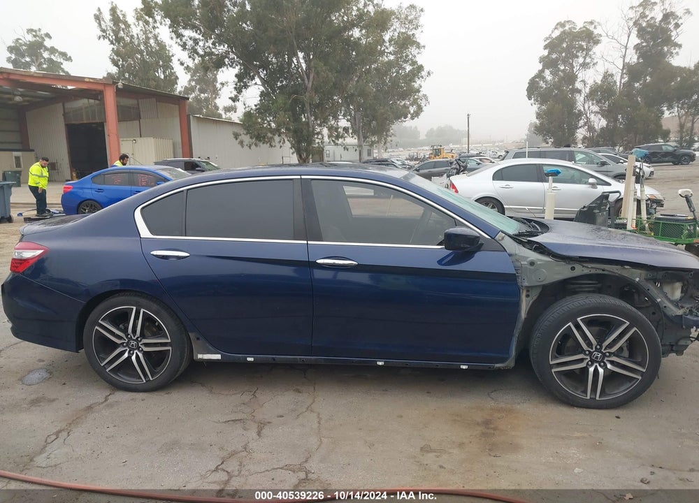 2017 HONDA ACCORD SPORT SE VIN: 1HGCR2F10HA249467
