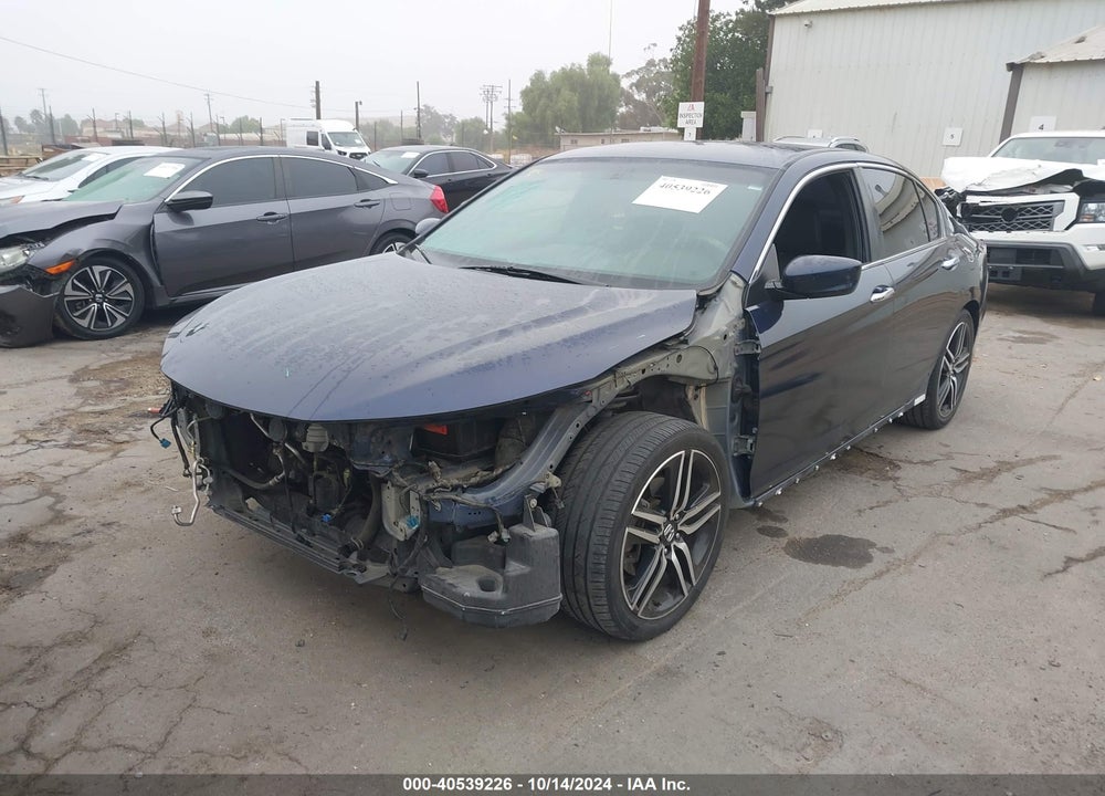 2017 HONDA ACCORD SPORT SE VIN: 1HGCR2F10HA249467