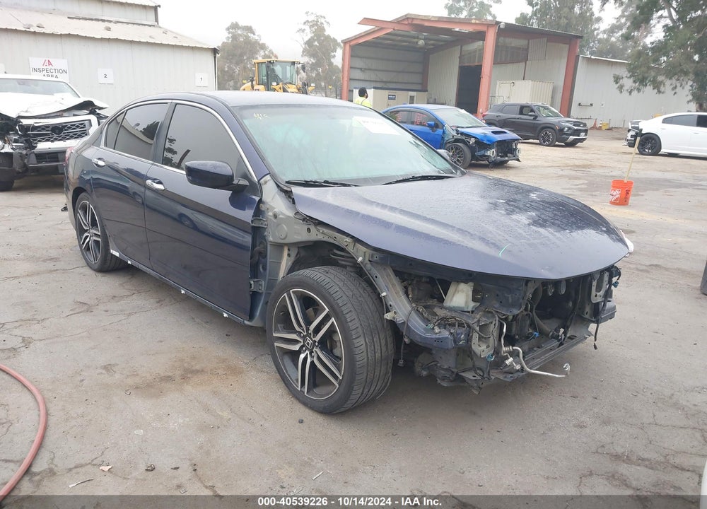 2017 HONDA ACCORD SPORT SE VIN: 1HGCR2F10HA249467