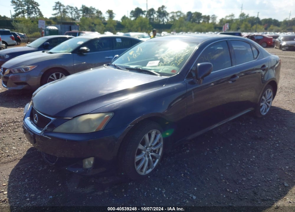 2006 LEXUS IS 250 VIN: JTHCK262062007022