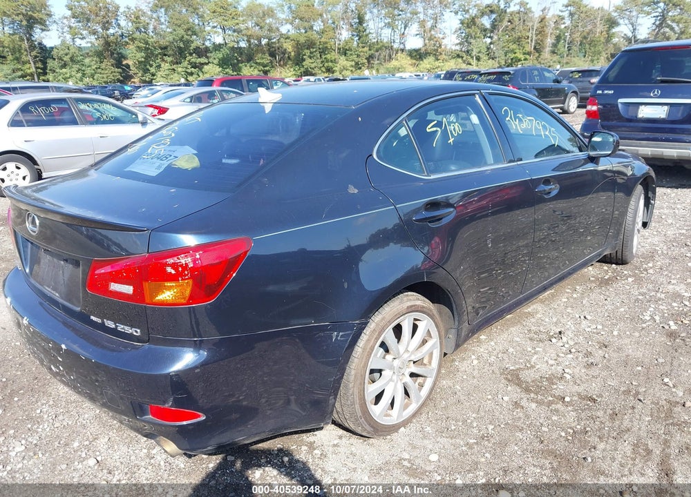 2006 LEXUS IS 250 VIN: JTHCK262062007022