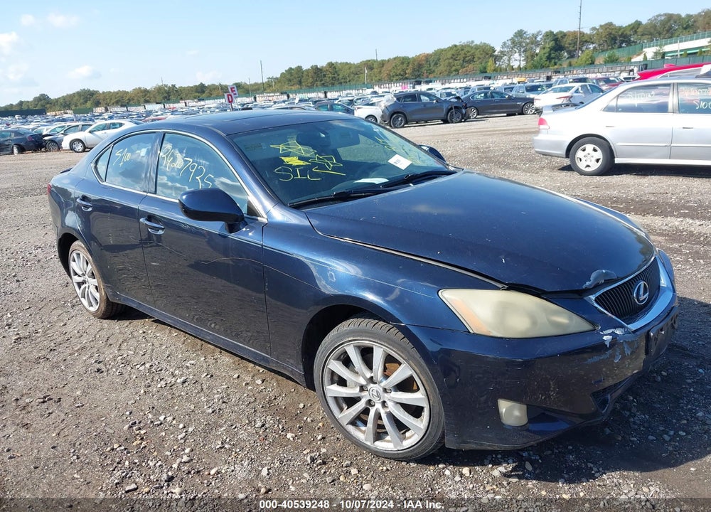 2006 LEXUS IS 250 VIN: JTHCK262062007022