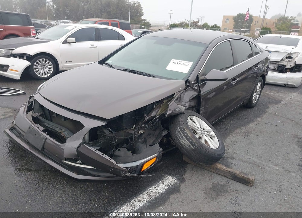 2016 HYUNDAI SONATA SE VIN: 5NPE24AF5GH295698