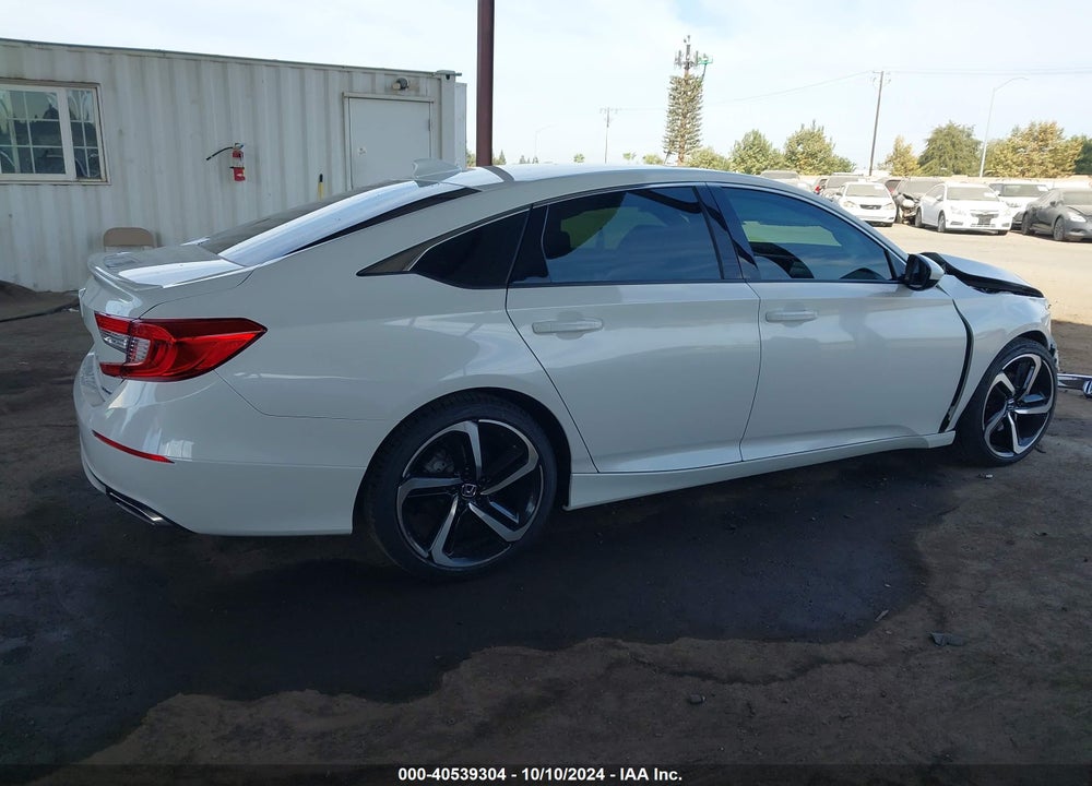 2019 HONDA ACCORD SPORT VIN: 1HGCV1F31KA041502