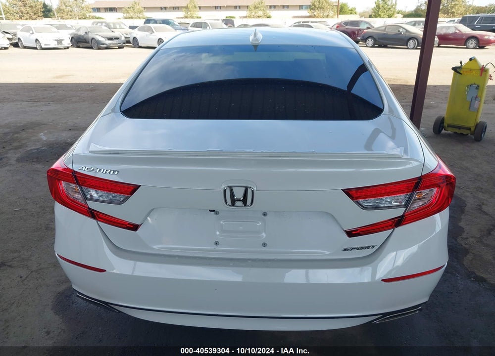 2019 HONDA ACCORD SPORT VIN: 1HGCV1F31KA041502