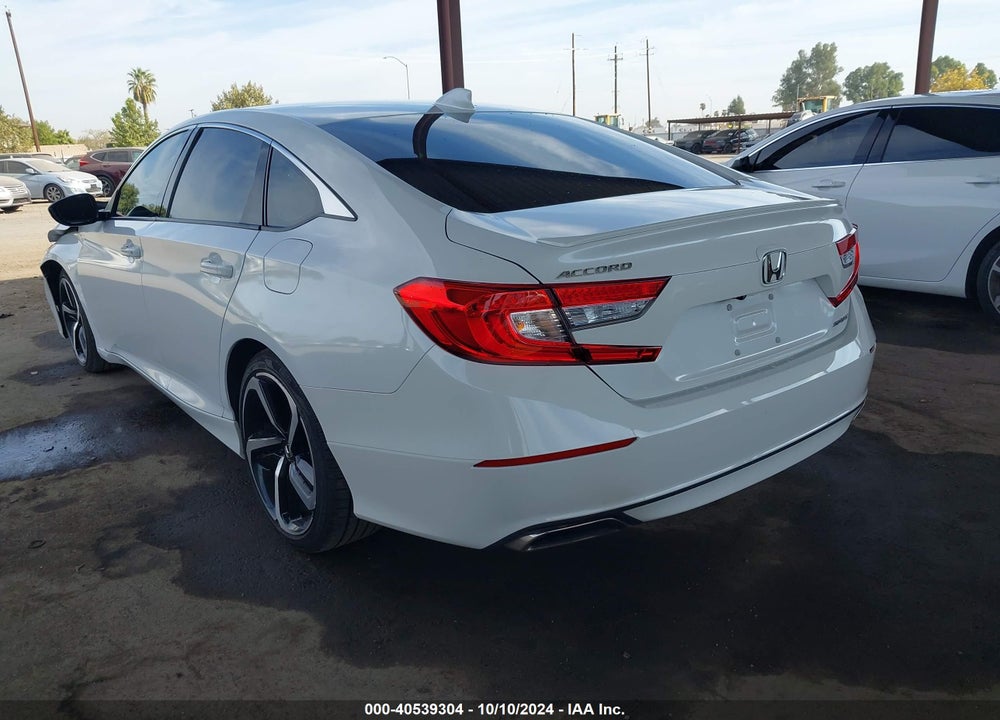 2019 HONDA ACCORD SPORT VIN: 1HGCV1F31KA041502