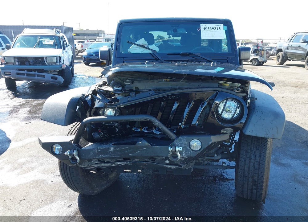 2017 JEEP WRANGLER UNLIMITED WILLY WHEELER 4X4 VIN: 1C4BJWDG0HL608210
