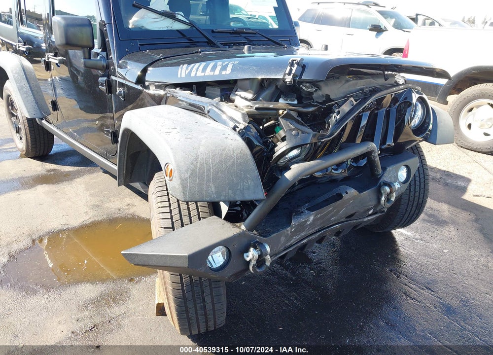 2017 JEEP WRANGLER UNLIMITED WILLY WHEELER 4X4 VIN: 1C4BJWDG0HL608210