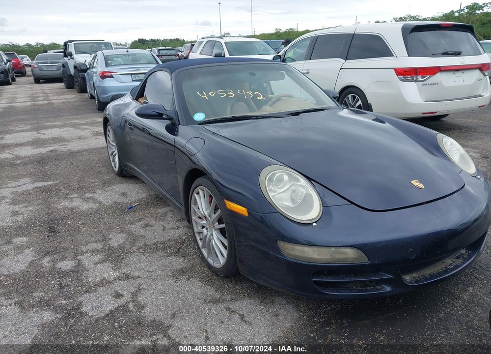 2007 PORSCHE 911 CARRERA 4S/CARRERA S VIN: WP0CB29937S775380