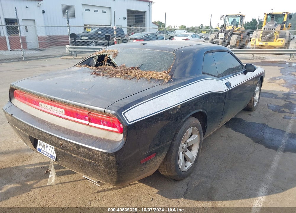 2012 DODGE CHALLENGER SXT VIN: 2C3CDYAG1CH257703