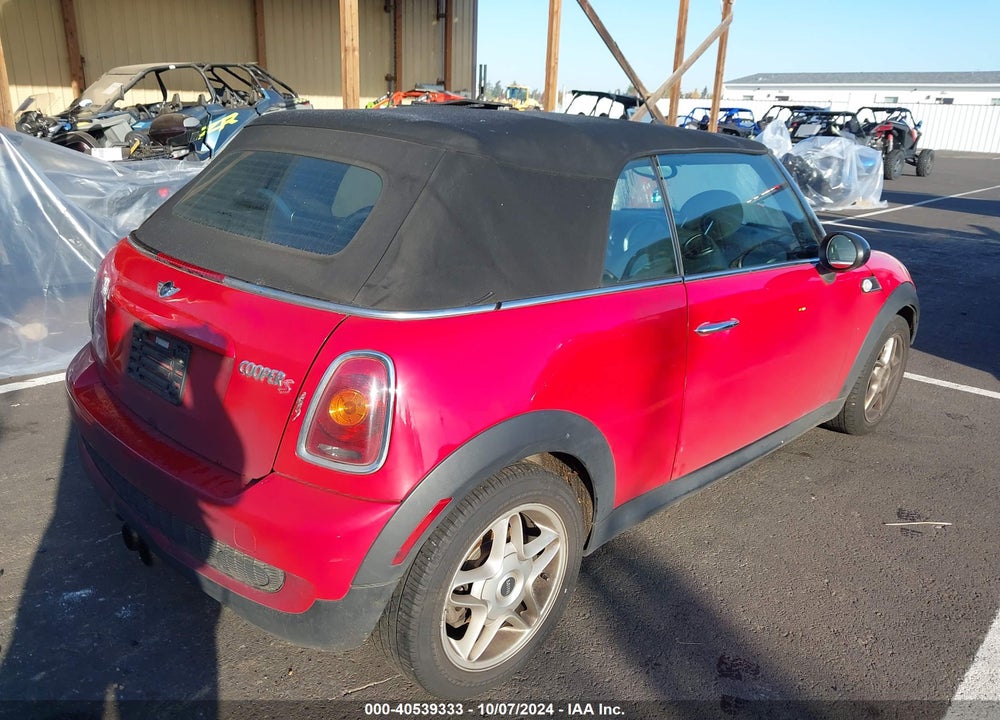 2010 MINI COOPER S VIN: WMWMS3C56ATY08550
