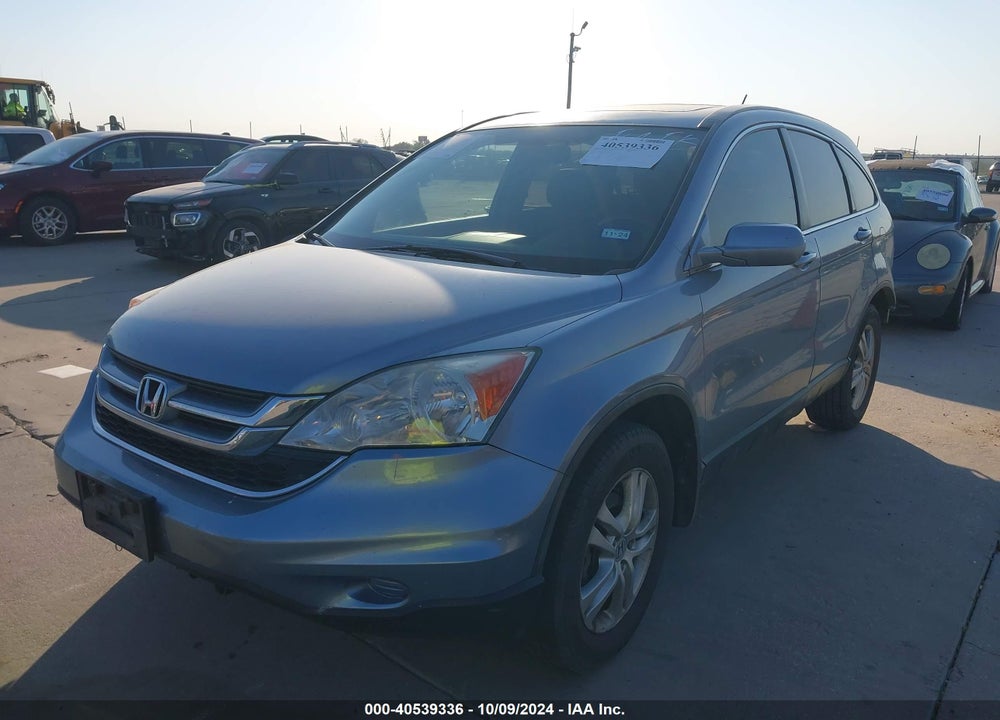 2011 HONDA CR-V EX-L VIN: 5J6RE3H73BL005748