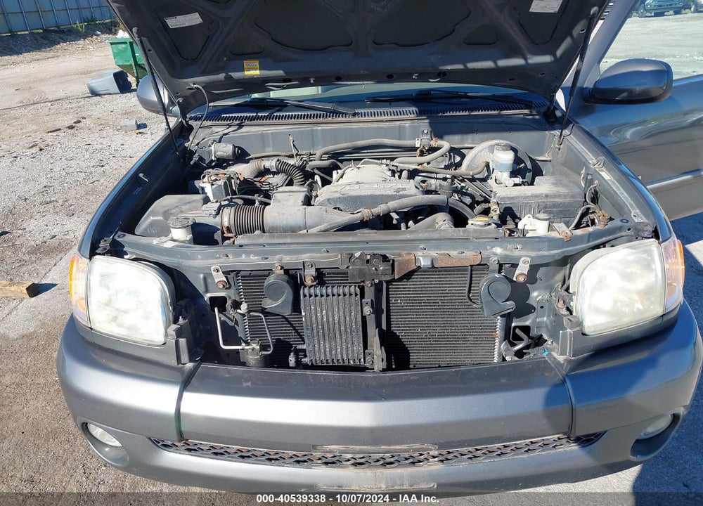 2003 TOYOTA TUNDRA LTD V8 VIN: 5TBBT48173S360221