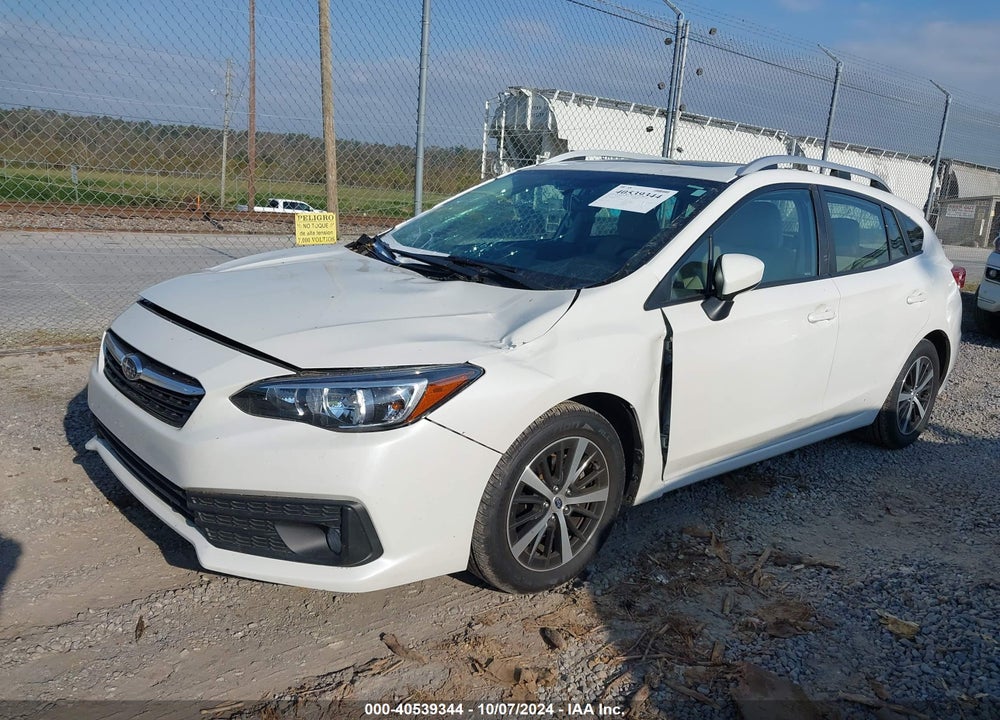2021 SUBARU IMPREZA PREMIUM 5-DOOR VIN: 4S3GTAD66M3705061