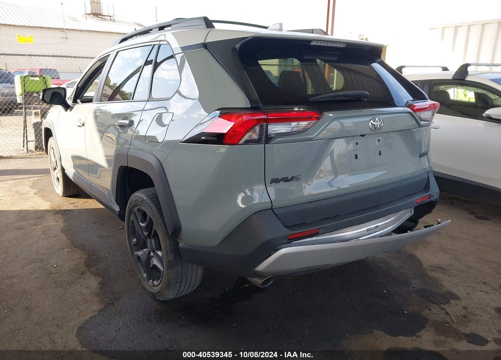 2022 TOYOTA RAV4 ADVENTURE VIN: 2T3J1RFV1NW255168