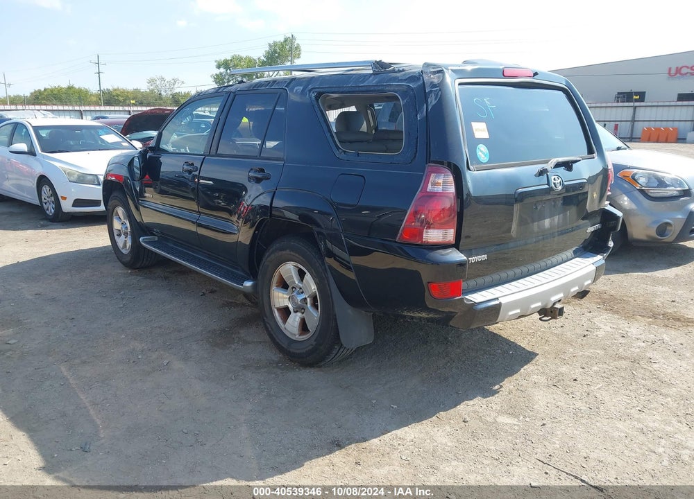 2004 TOYOTA 4RUNNER LIMITED V6 VIN: JTEZU17R140036335