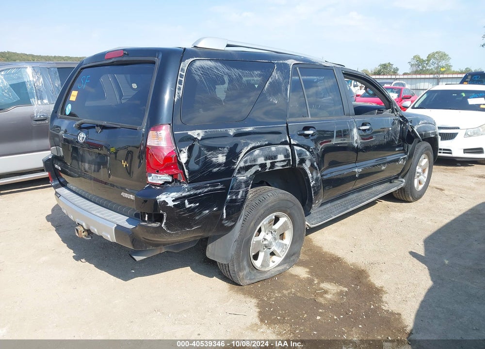 2004 TOYOTA 4RUNNER LIMITED V6 VIN: JTEZU17R140036335