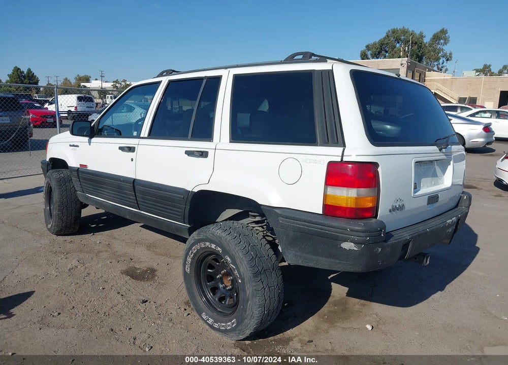1995 JEEP GRAND CHEROKEE LAREDO VIN: 1J4GZ58S4SC759446