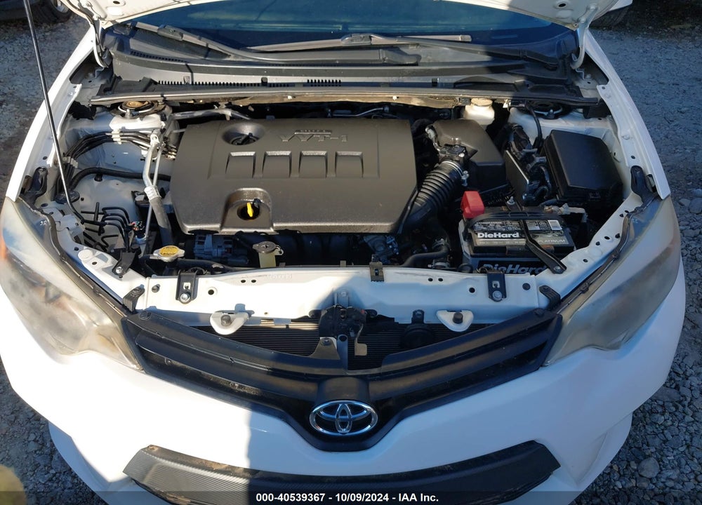 2014 TOYOTA COROLLA L VIN: 2T1BURHE0EC167988