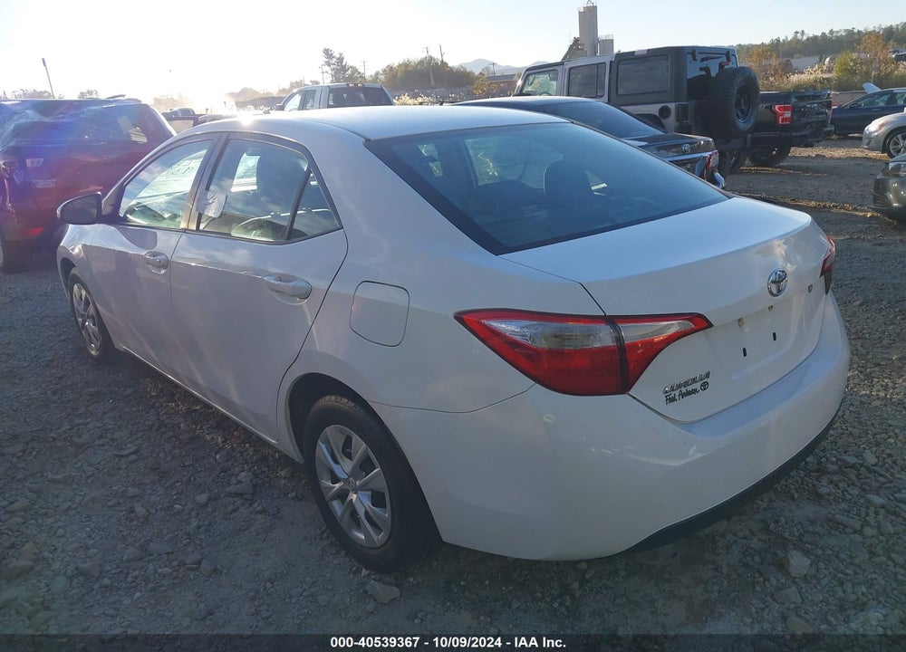 2014 TOYOTA COROLLA L VIN: 2T1BURHE0EC167988