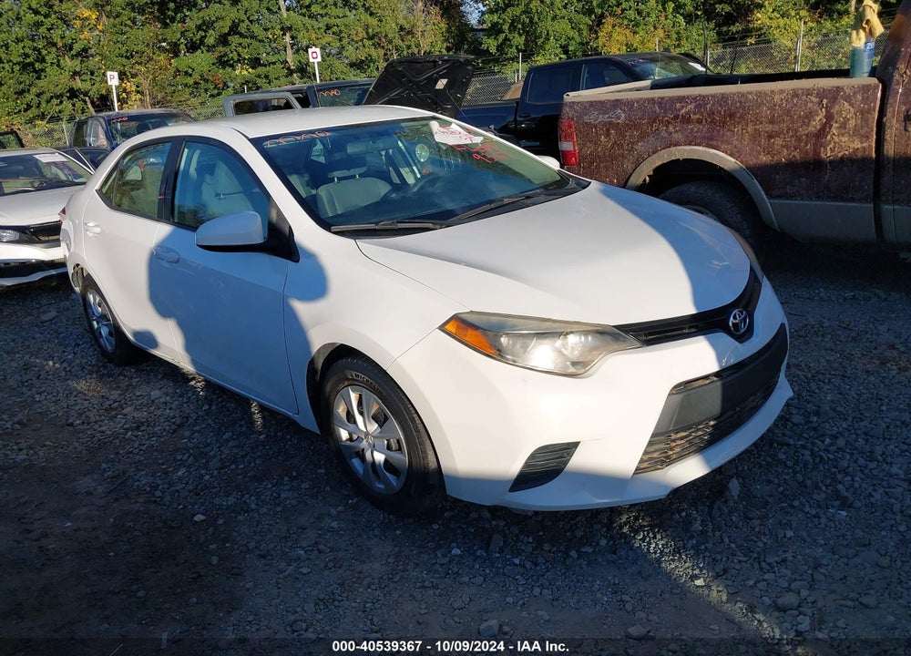 2014 TOYOTA COROLLA L VIN: 2T1BURHE0EC167988