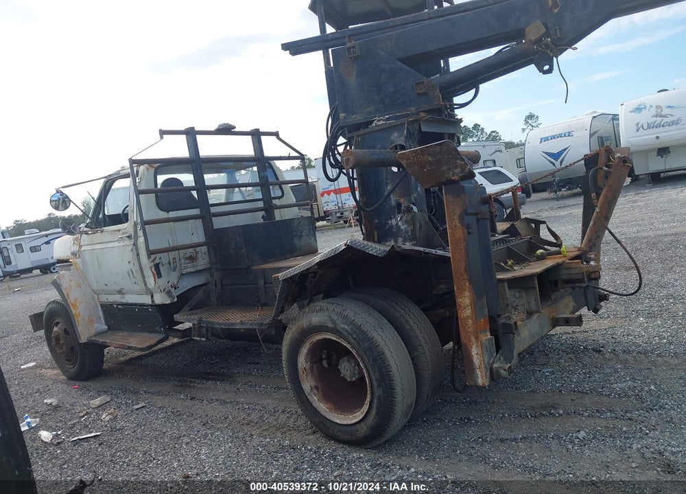 1987 FORD F600 F VIN: 1FDNT64P8HVA27741