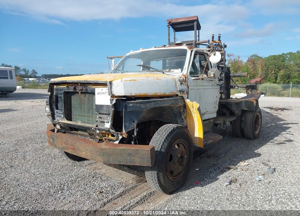 1987 FORD F600 F VIN: 1FDNT64P8HVA27741