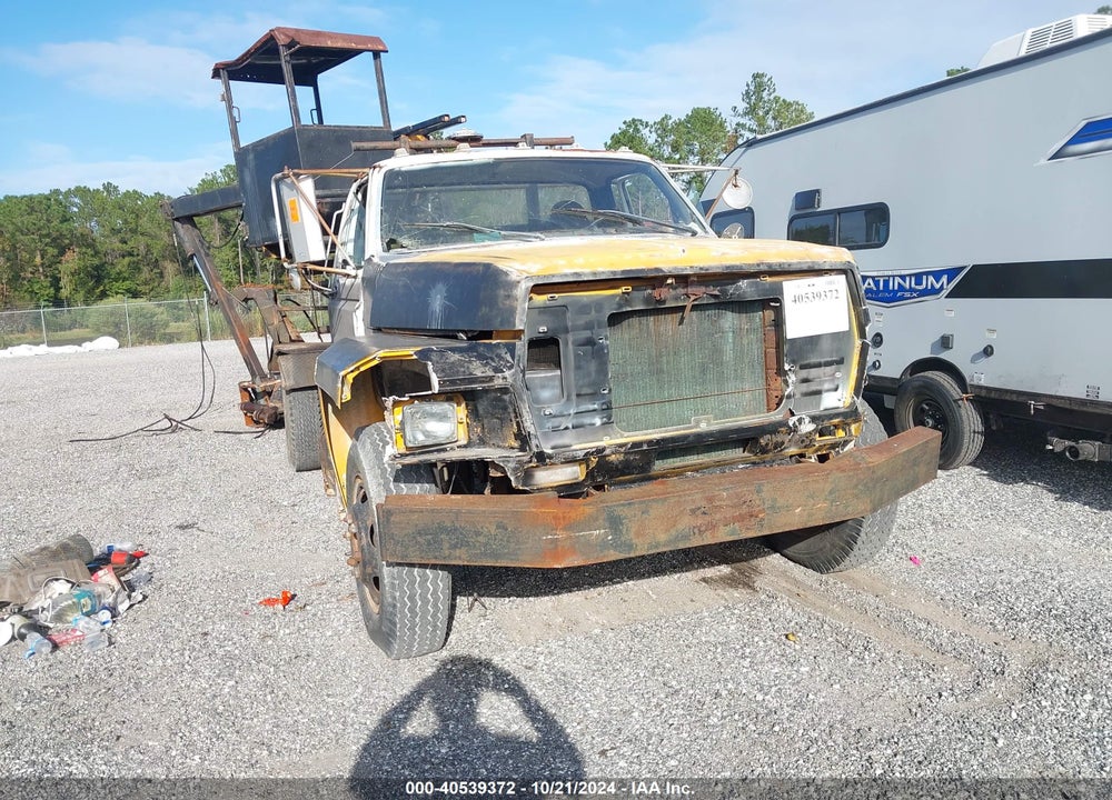 1987 FORD F600 F VIN: 1FDNT64P8HVA27741