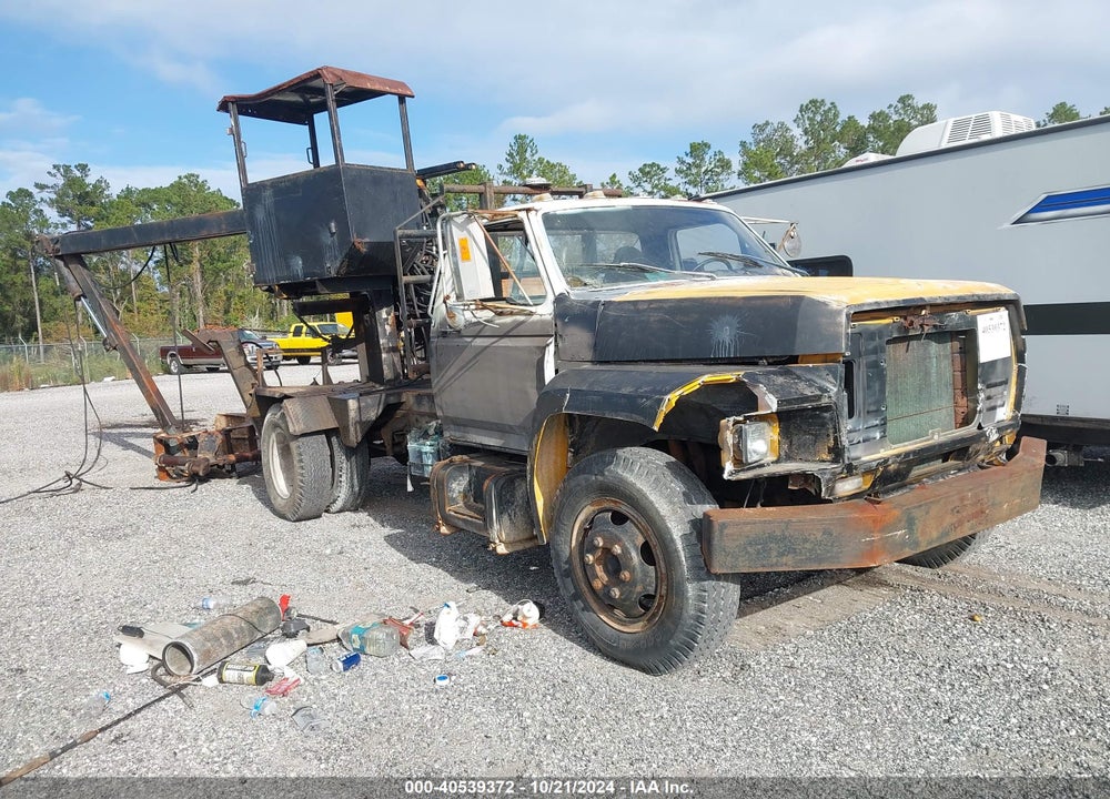 1987 FORD F600 F VIN: 1FDNT64P8HVA27741