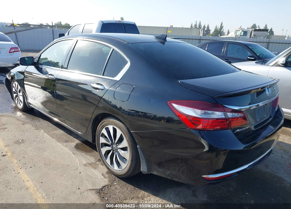 2017 HONDA ACCORD HYBRID EX-L VIN: JHMCR6F54HC022701