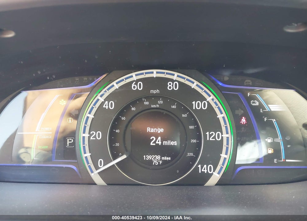 2017 HONDA ACCORD HYBRID EX-L VIN: JHMCR6F54HC022701