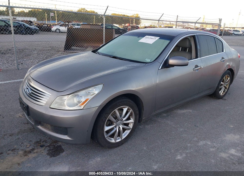 2007 INFINITI G35 VIN: JNKBV61F47M801905