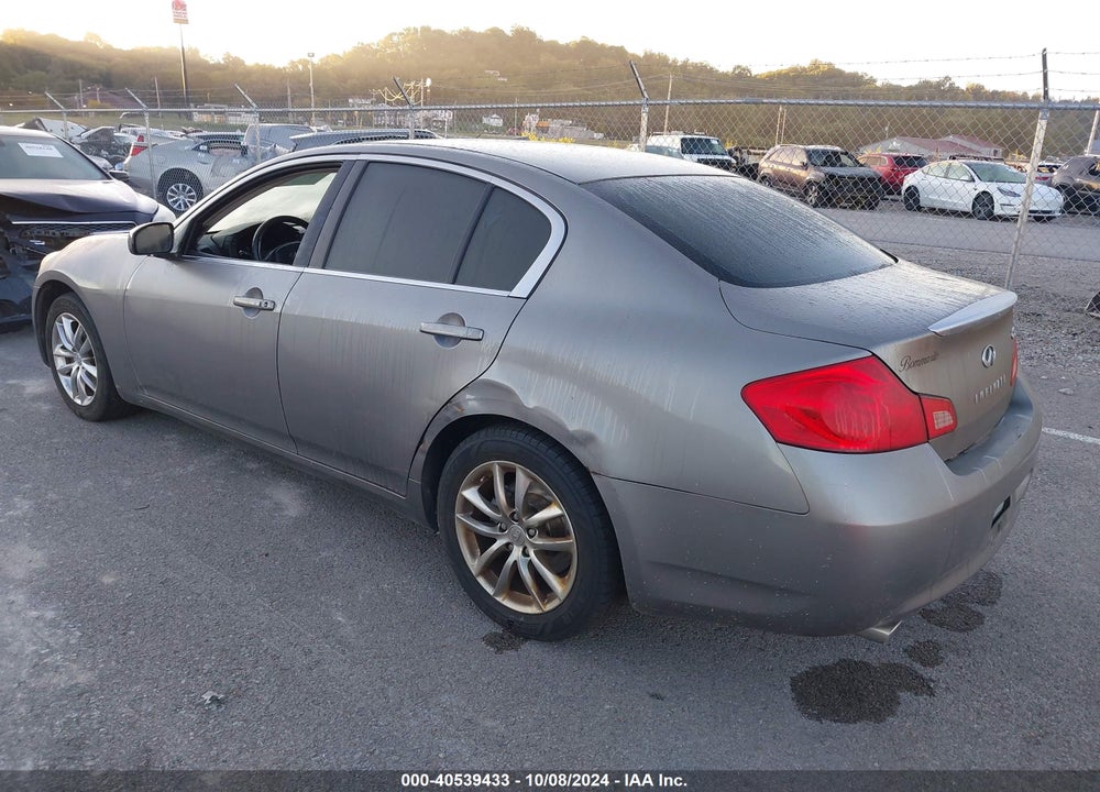 2007 INFINITI G35 VIN: JNKBV61F47M801905