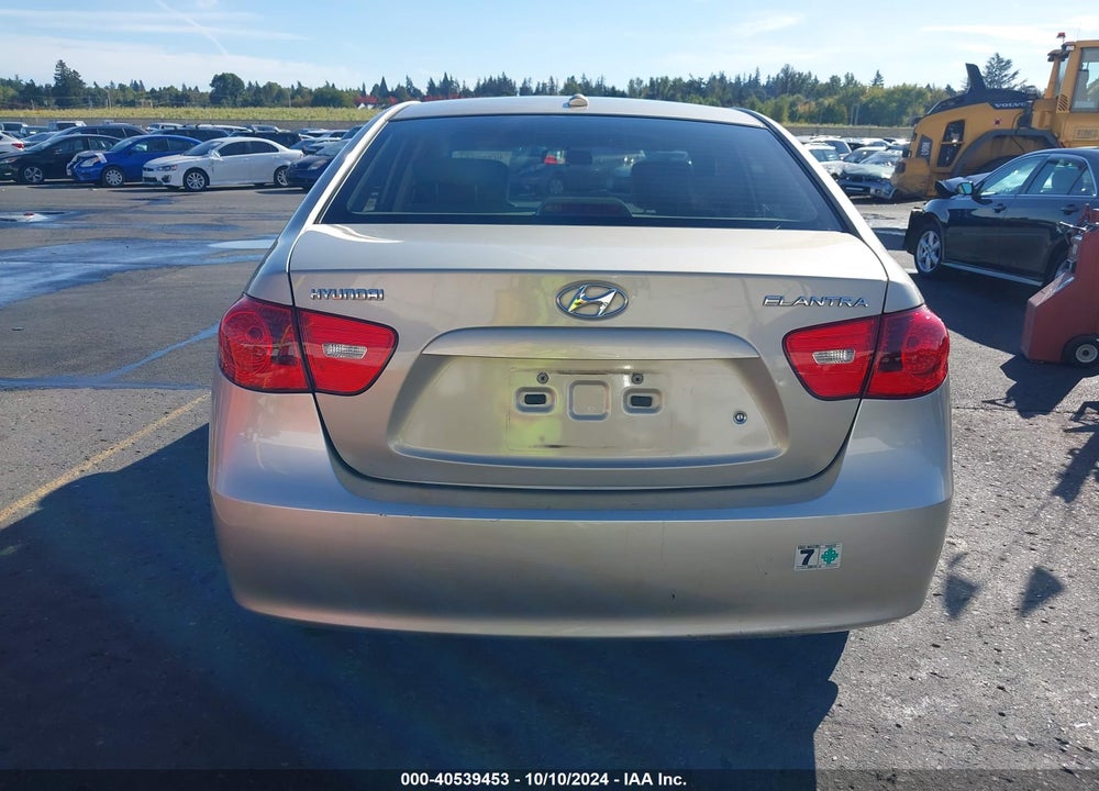 2008 HYUNDAI ELANTRA GLS/SE VIN: KMHDU46D48U312376