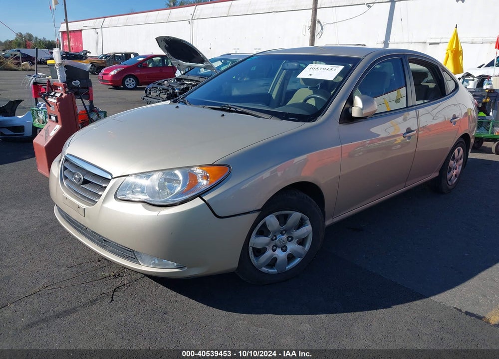 2008 HYUNDAI ELANTRA GLS/SE VIN: KMHDU46D48U312376