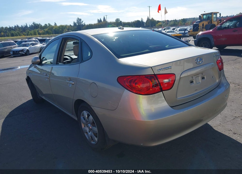 2008 HYUNDAI ELANTRA GLS/SE VIN: KMHDU46D48U312376