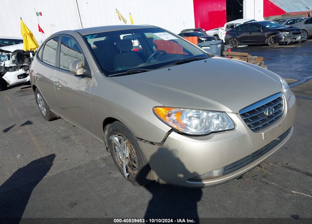 2008 HYUNDAI ELANTRA GLS/SE VIN: KMHDU46D48U312376