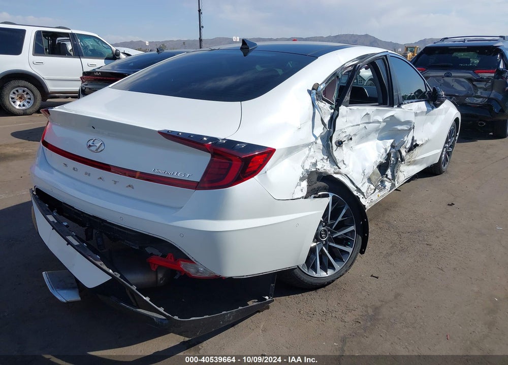 2020 HYUNDAI SONATA LIMITED VIN: 5NPEH4J28LH018596